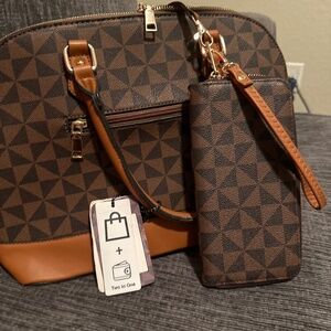 Brand New Purse w/ Wallet and Straps and Wallet